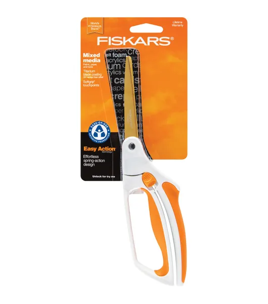 Fiskars 8 Left Handed Bent Scissors