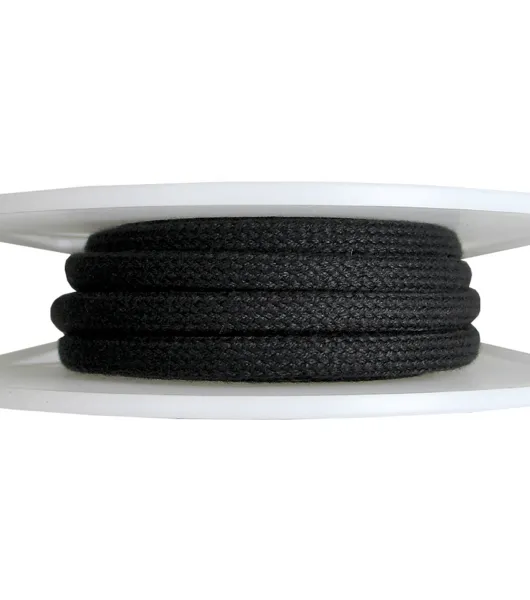 White Drawstring Cord Trim