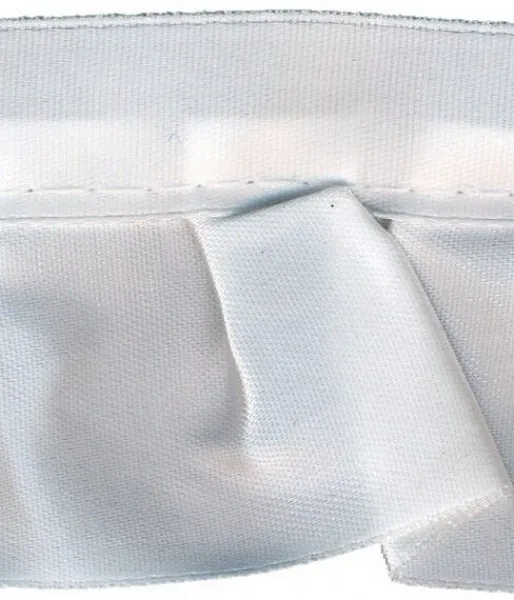 Wrights Ruffled Blanket Binding Trim 1.88'' White by Wrights