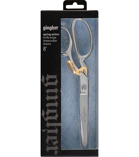 EasyKut Spring Action Scissor with Rainbow Titanium Oxide Finish