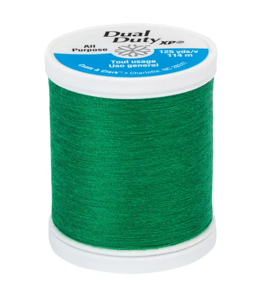 Coats & Clark Thread - All Purpose Dual Duty XP - 125 yds, Neon Green