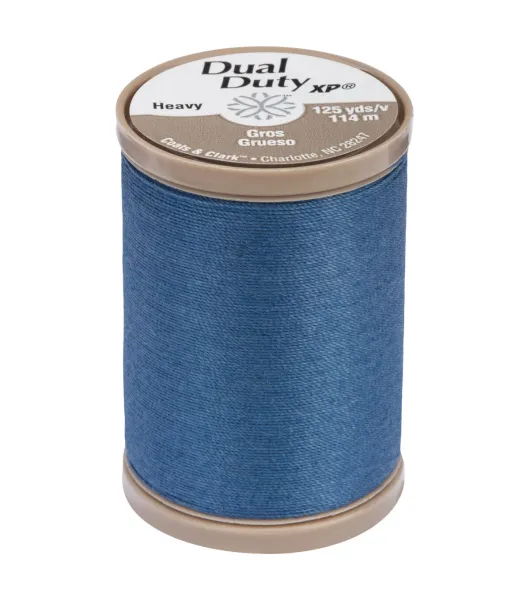 Coats & Clark Dual Duty XP Heavy Thread - 125 YARDS, BLACK 