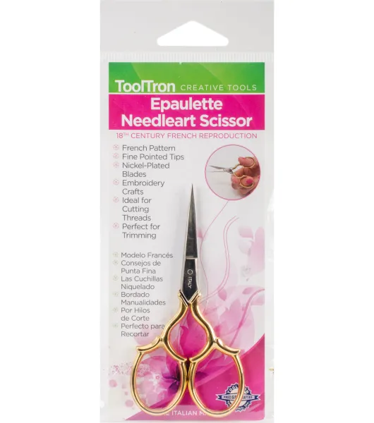 Tooltron Stork Scissor 3.5 Italian Gold