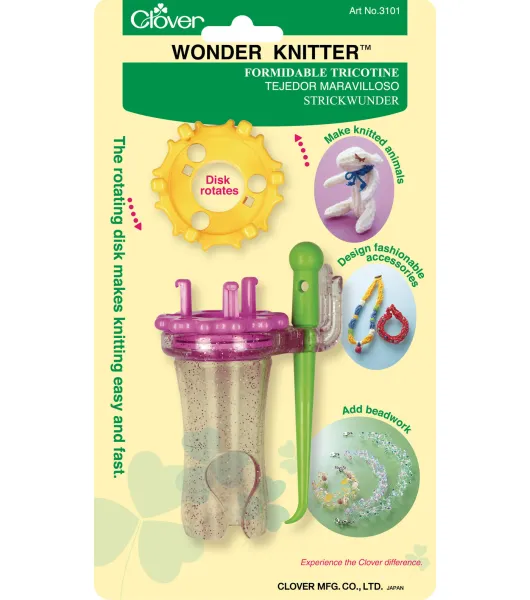 Clover French Knitter With 3 Interchangeable Heads