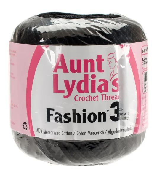 Aunt Lydia's Fashion Crochet Thread Size 3 Natural