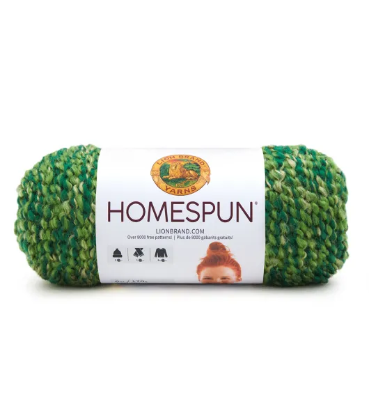 Get to Know Lion Brand Homespun Yarn 