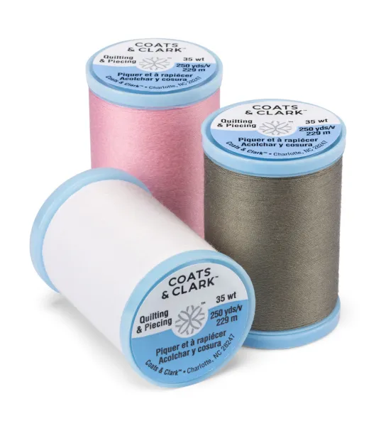 Coats & Clark Cotton Covered Quilting & Piecing Thread 250 Yards by Coats &  Clark
