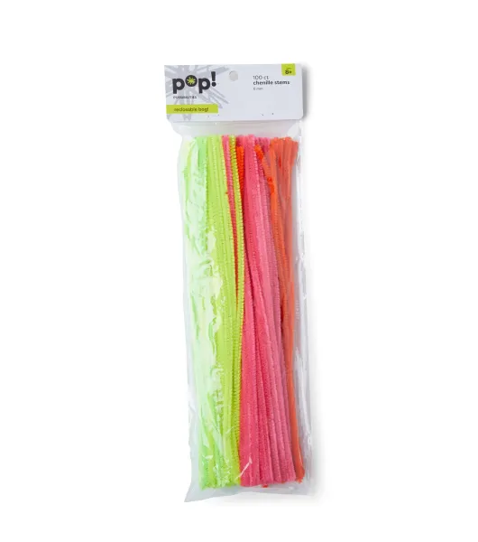 7mm Multicolor Assorted Pom Poms 100ct by POP! by POP!