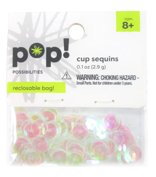 Sequins For Crafts - 8mm Cupped Sequins