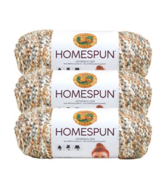 3 Pack) Lion Brand Homespun Yarn - Edwardian