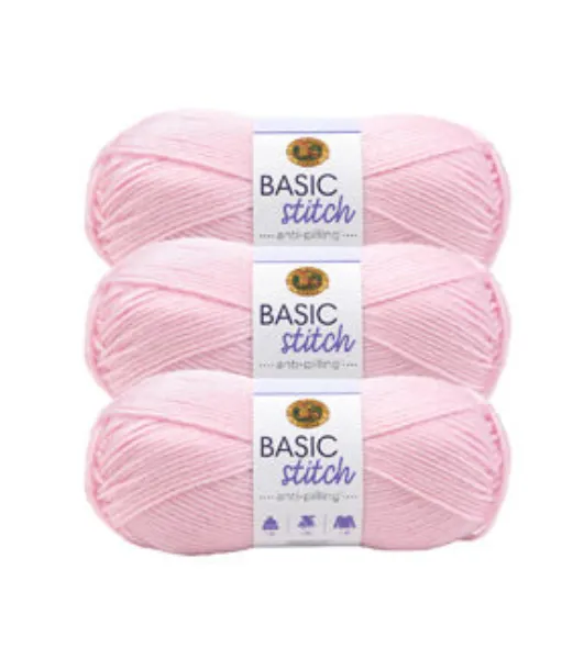 Lion Brand Basic Stitch Anti-Pilling Yarn-Skein Tones Birch