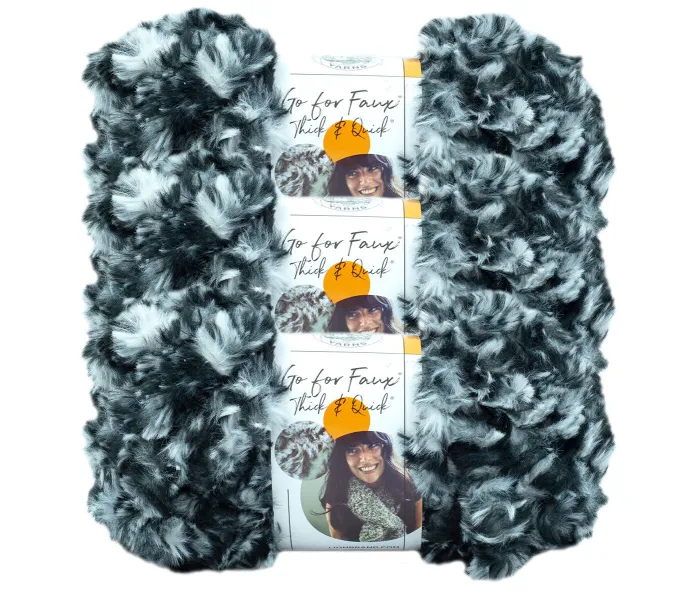  Lion Brand Fun Fur Yarn: Fiji