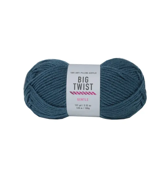 Big Twist 6oz Light Weight Acrylic 219yd Shine - White - Big Twist Yarn - Yarn & Needlecrafts