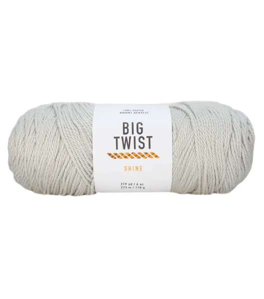 6oz Medium Weight Acrylic Blend 380yd Twinkle Yarn by Big Twist