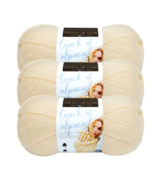 Lion Brand Wool Ease Worsted Acrylic Yarn 3 Bundle, JOANN