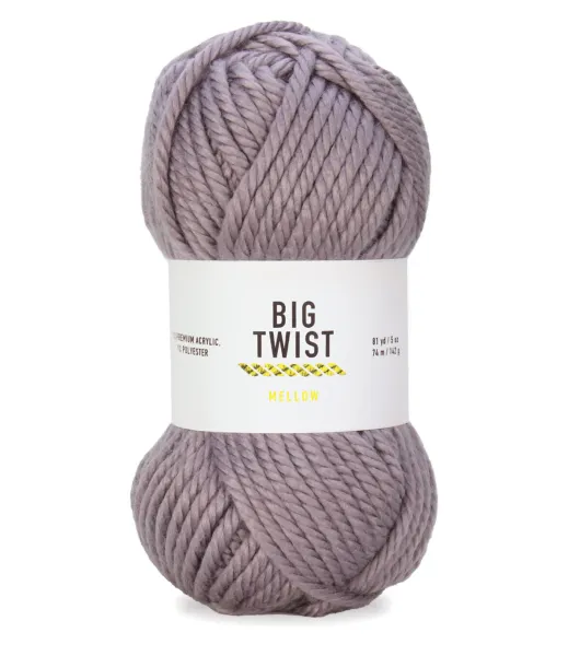 5oz Super Bulky Acrylic & Wool 105yd Natural Blend Yarn by Big Twist by Big  Twist