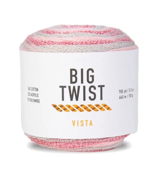 2oz Medium Weight Cotton Blend 107yd Yarn by Big Twist by Big Twist