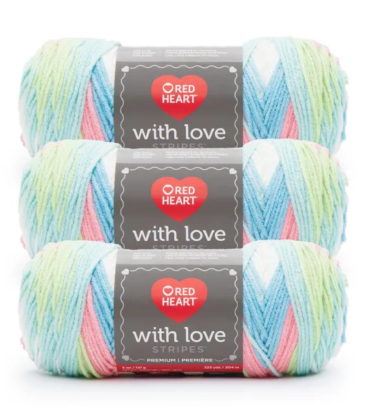 Red Heart Soft Yarn Wine Multipack of 3