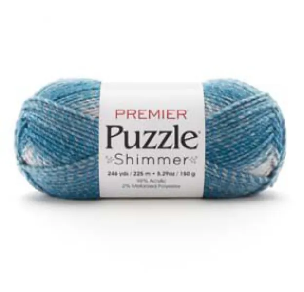 Premier Worsted Cotton Blend Puzzle Yarn