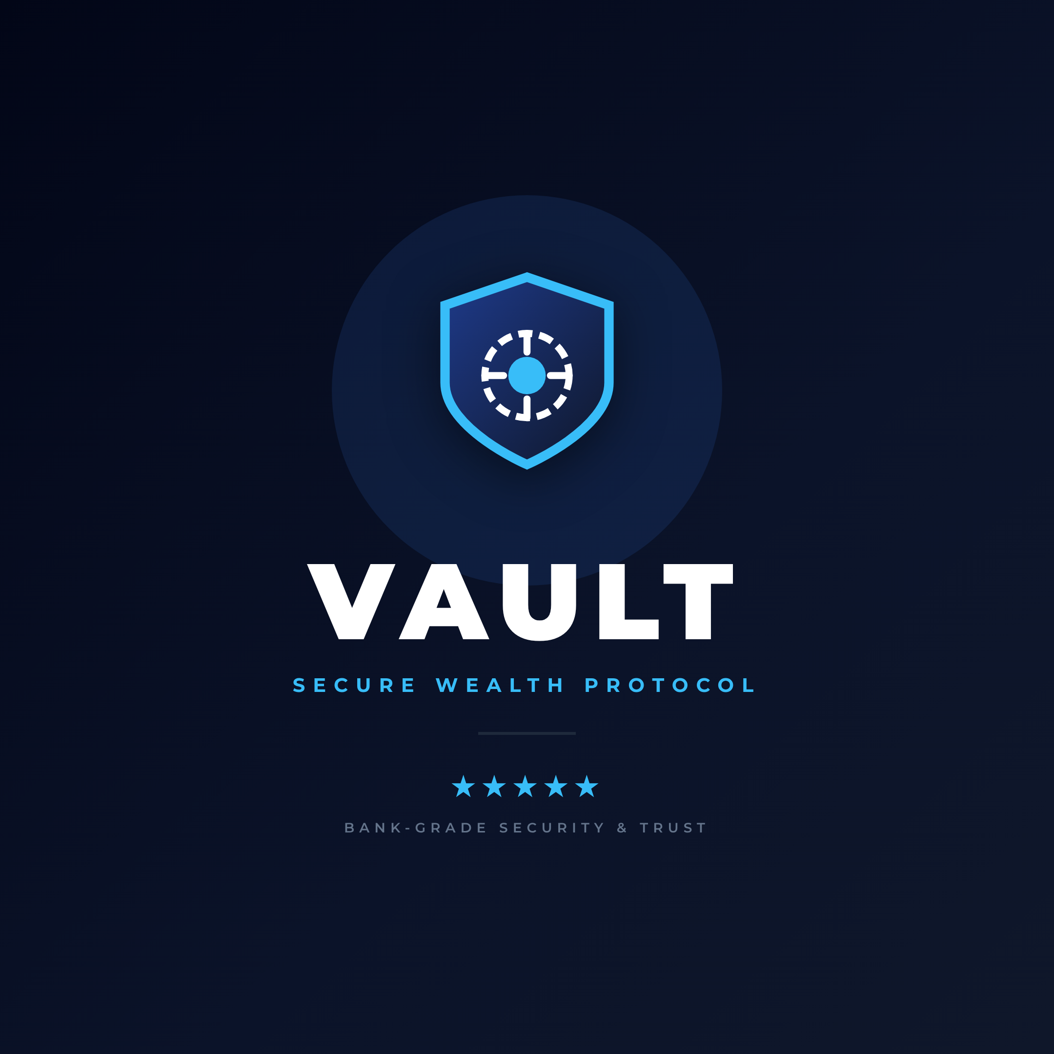 Finance App Logo "Vault"