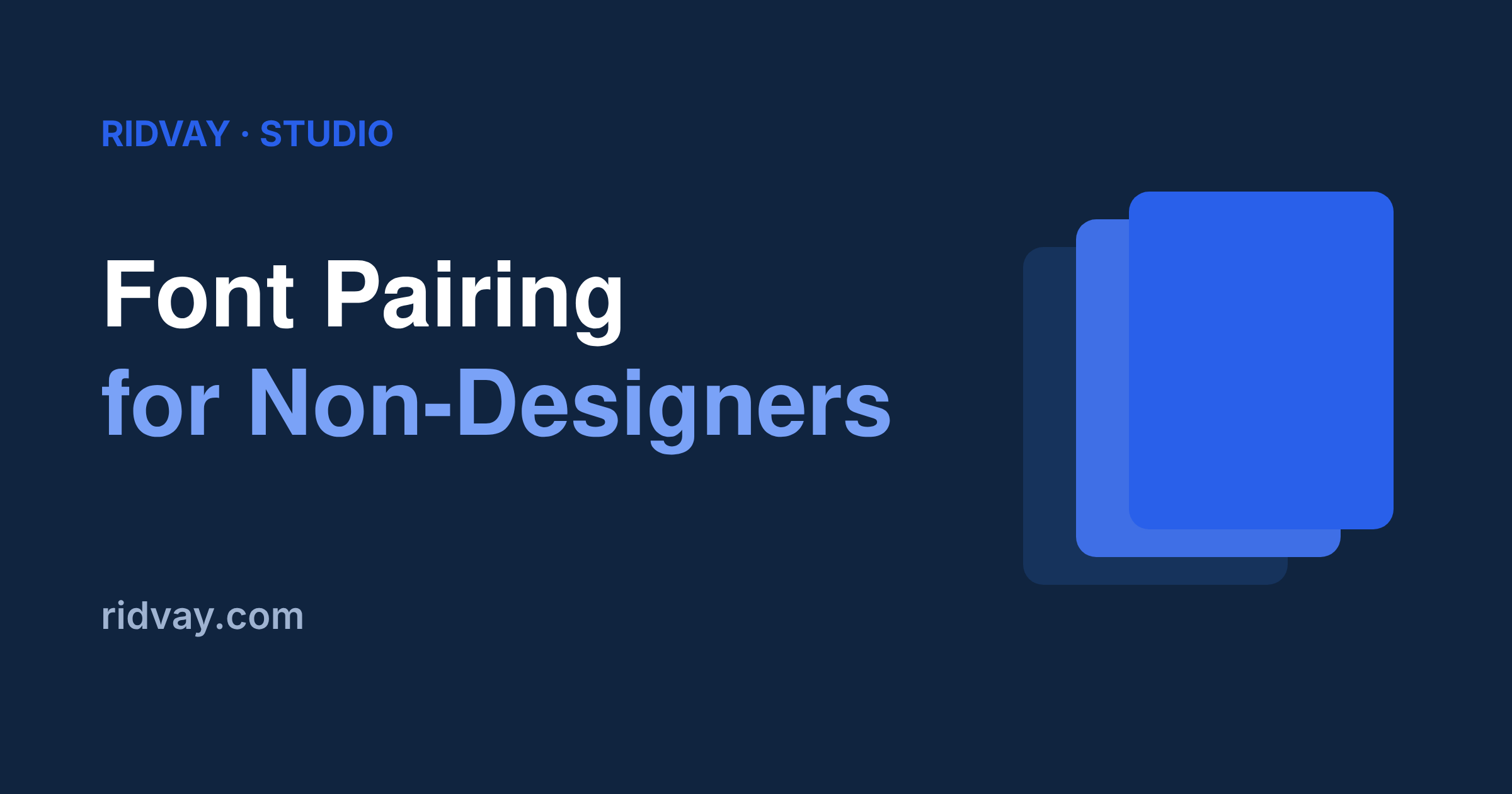 Font Pairing for Non-Designers: 5 Combos That Work