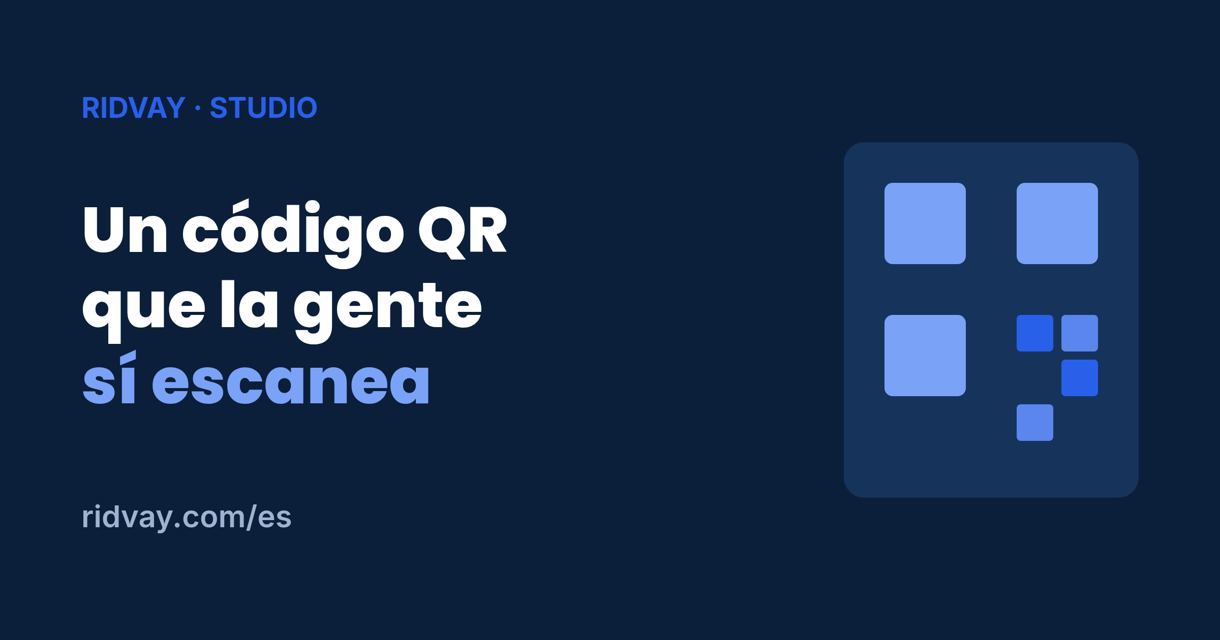 Cómo poner un código QR en un volante para que la gente sí lo escanee