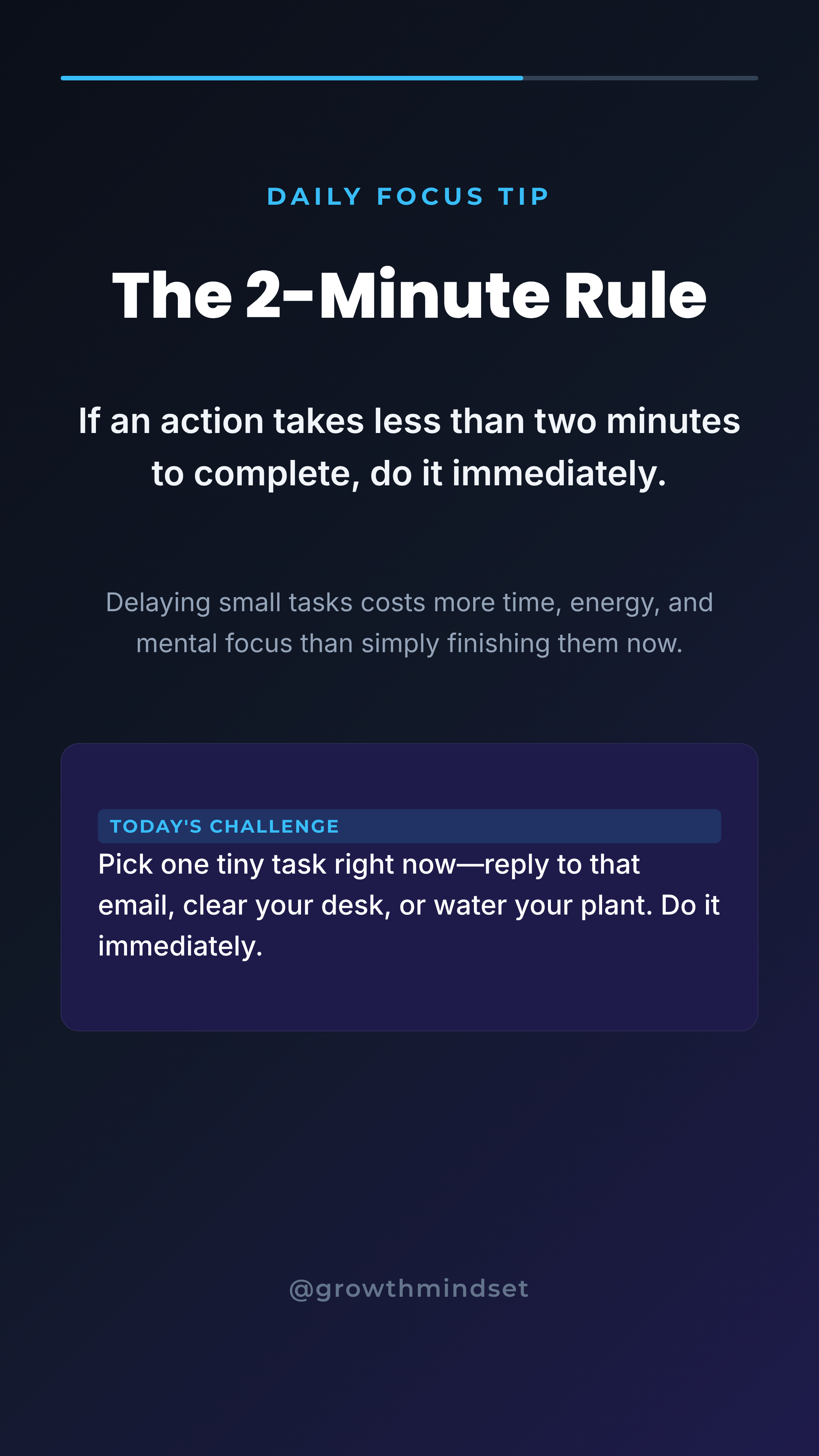 Daily-tip Instagram Story