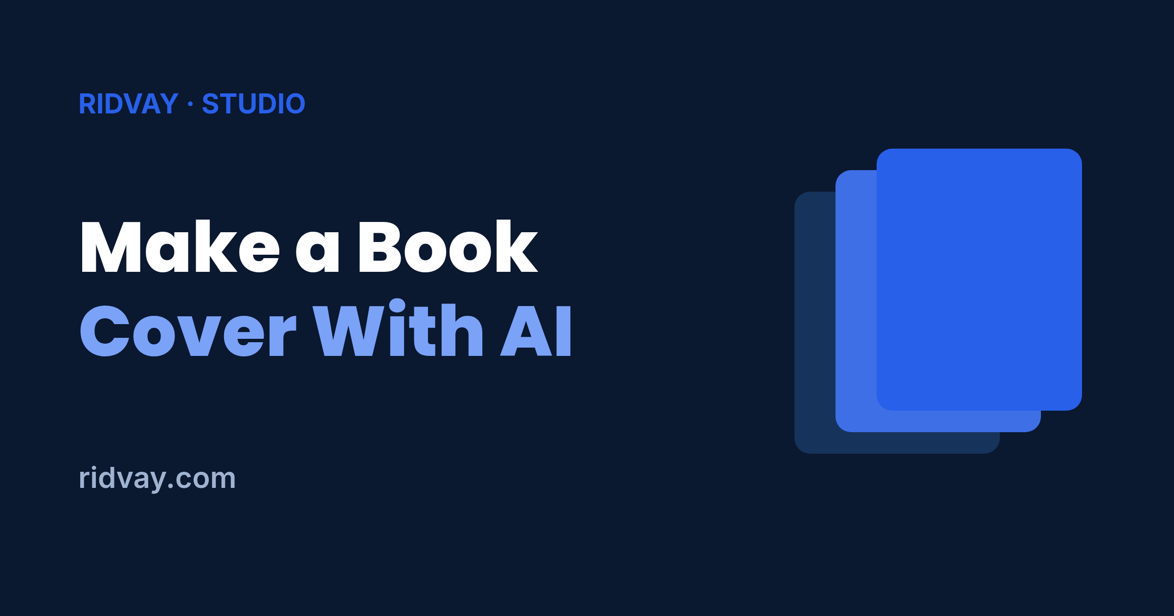 How to Make a Book Cover With AI (That Sells at Thumbnail)