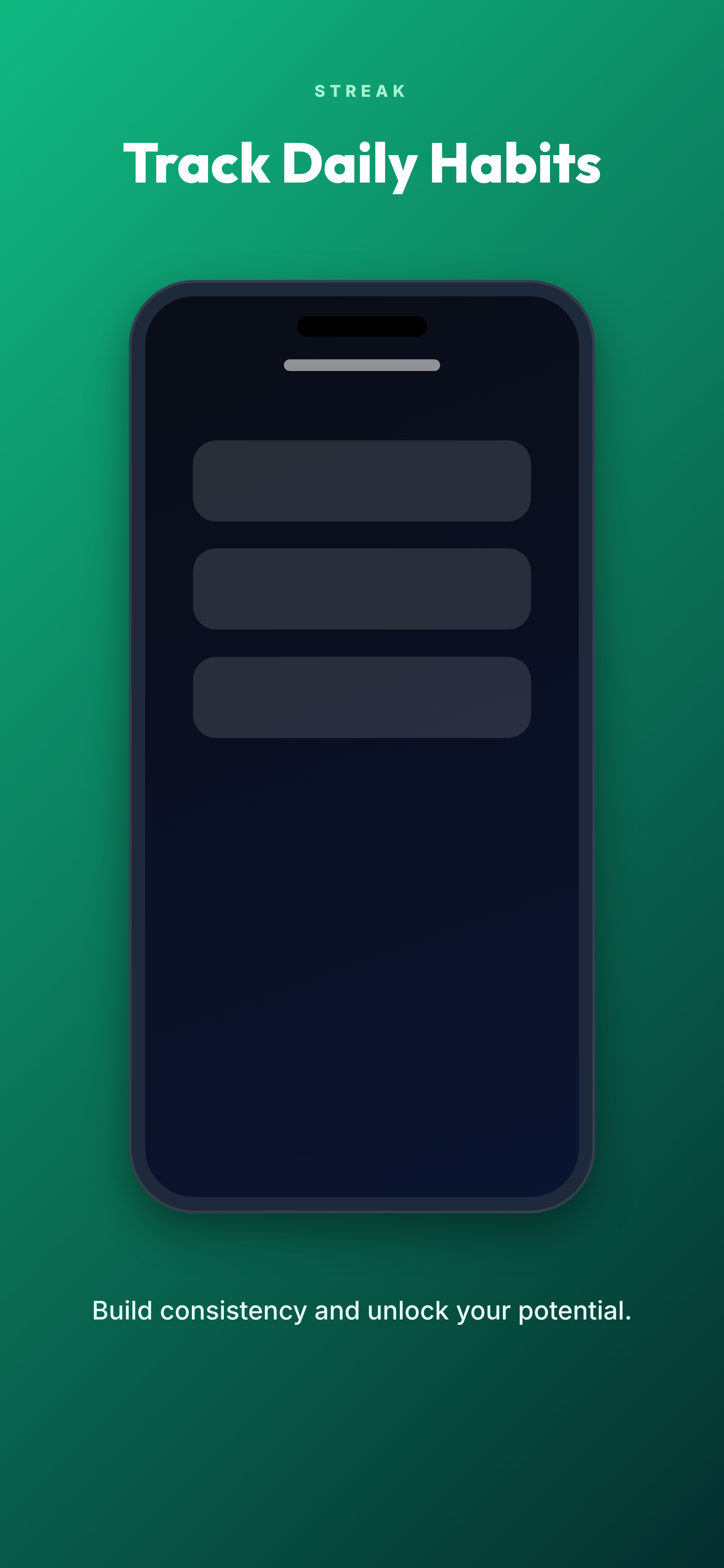 Habit Tracker — App Store Screens