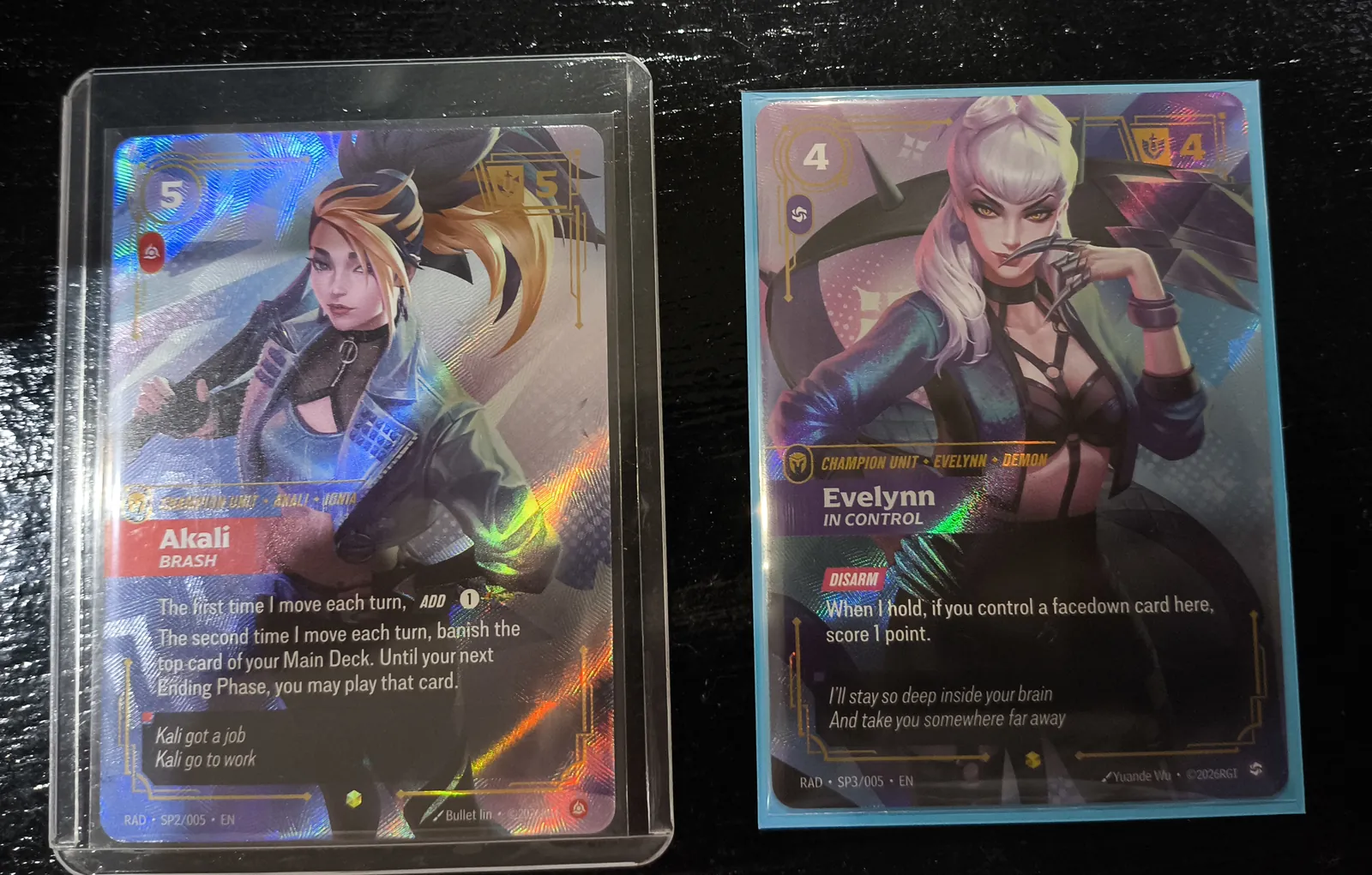 Akali, Brash and Evelynn, In Control pulled at the Saturday Radiance Pre-Rift