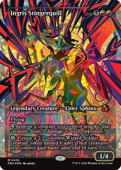 Ingris Stingerquill (Showcase) (Fracture Foil) (0419)