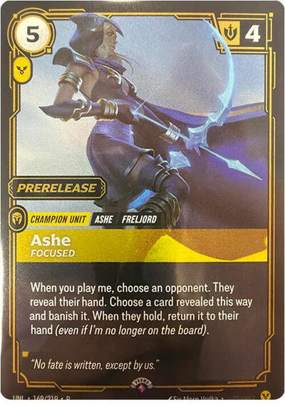 Ashe, Focused (PRE-RELEASE)