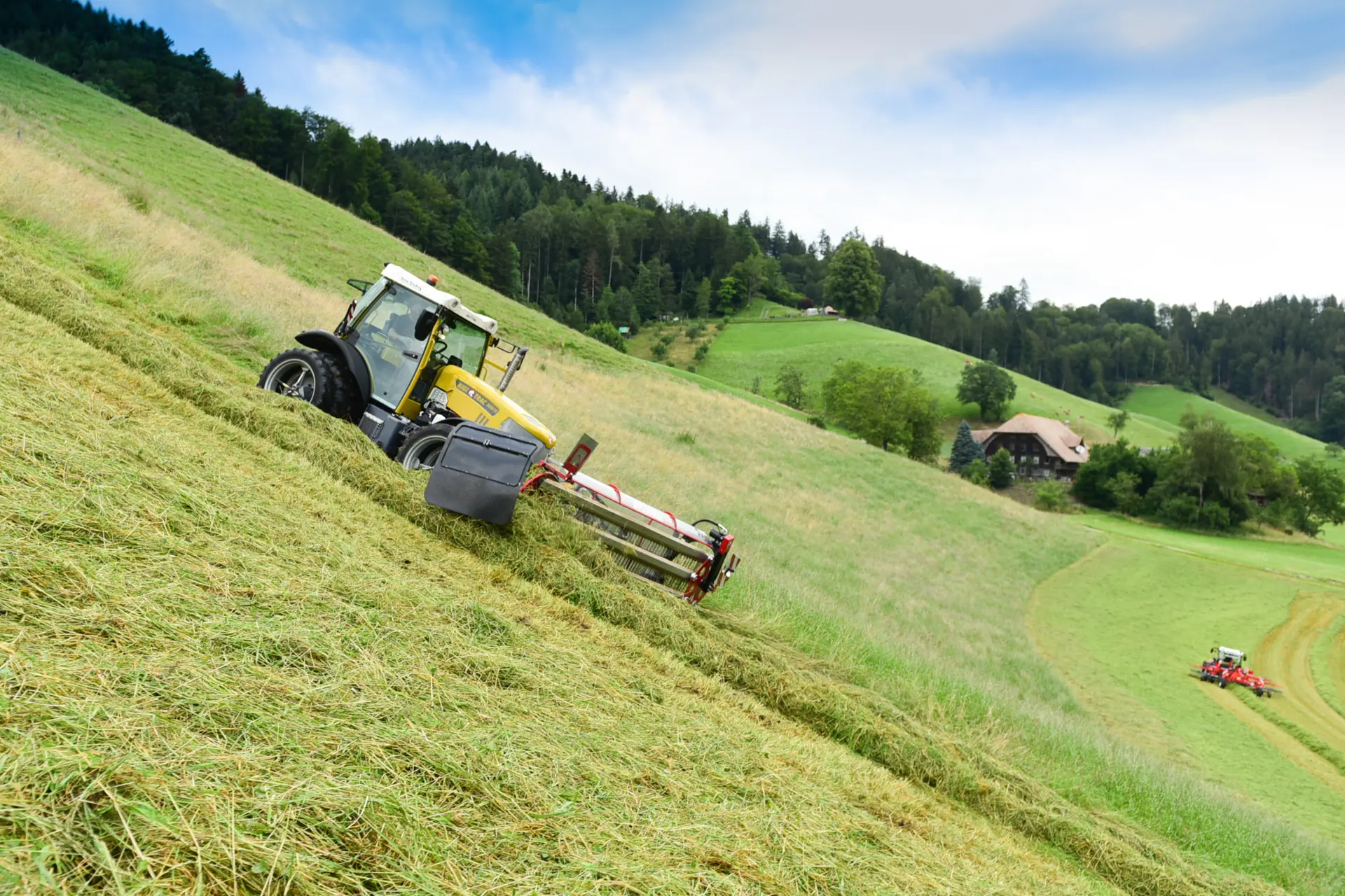 Tracteurs électriques sur le mont Rigi : le succès de Rigitrac