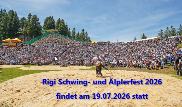 Rigi Schwing- und Älplerfest findet dieses Wochenende definitiv statt