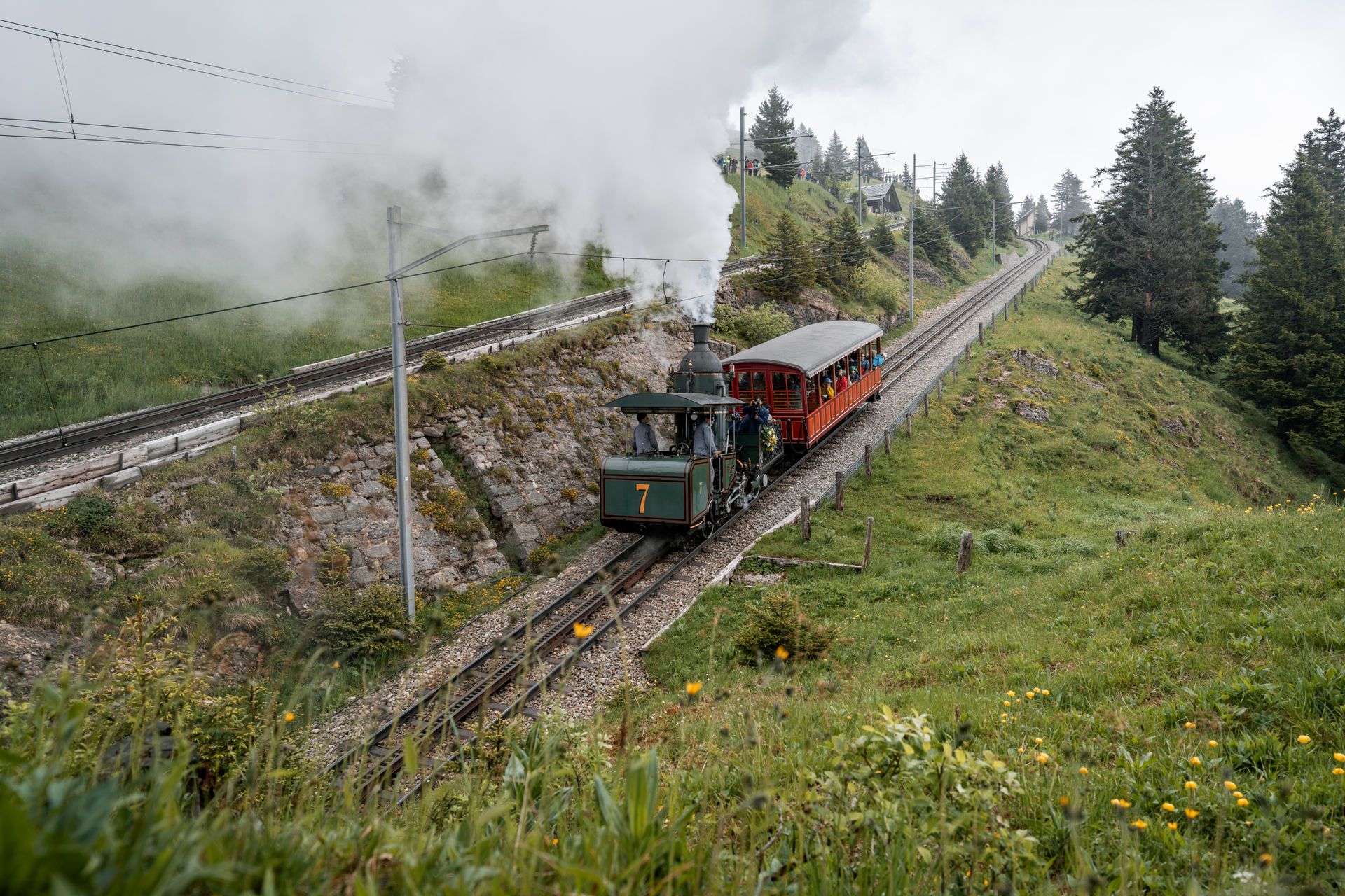 Rigi-Dampffahrten abgesagt wegen Waldbrandgefahr bis mindestens 6. September, 2026