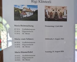 Maria Geburt Walfahrtstag Rigi Klösterli 