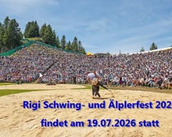 Rigi Schwing- und Älplerfest findet dieses Wochenende definitiv statt