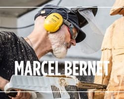 Tafelrunde mit dem Künstler Marcel Bernet