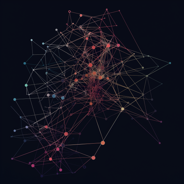 Prompt: Diagrama minimalista de una red neuronal, by @Charlytoc