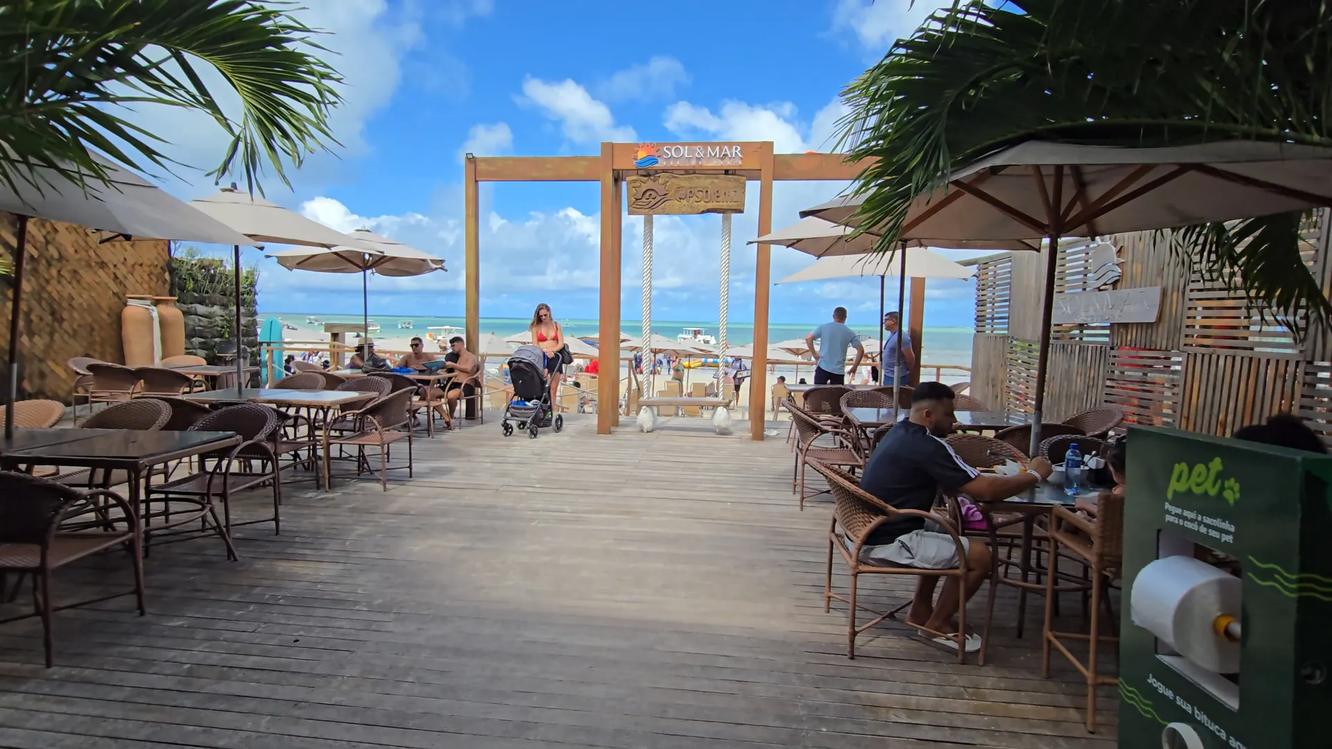 Sol e Mar Bar da praia