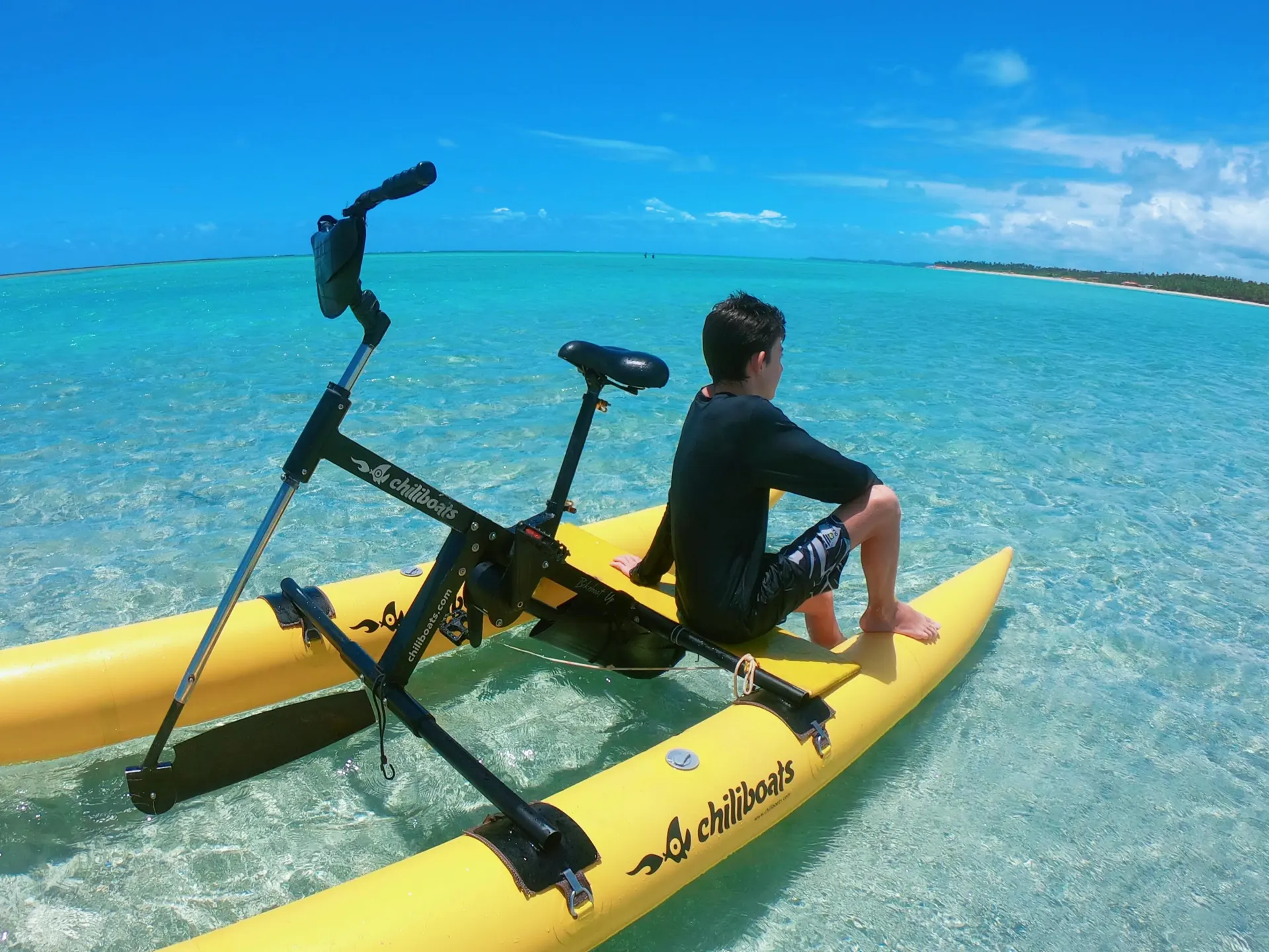 Bicicleta Aquática
