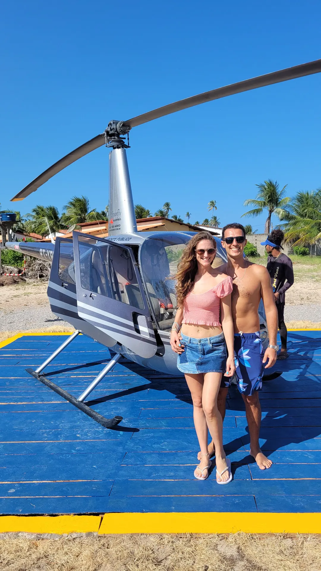 Voos panorâmicos de helicóptero