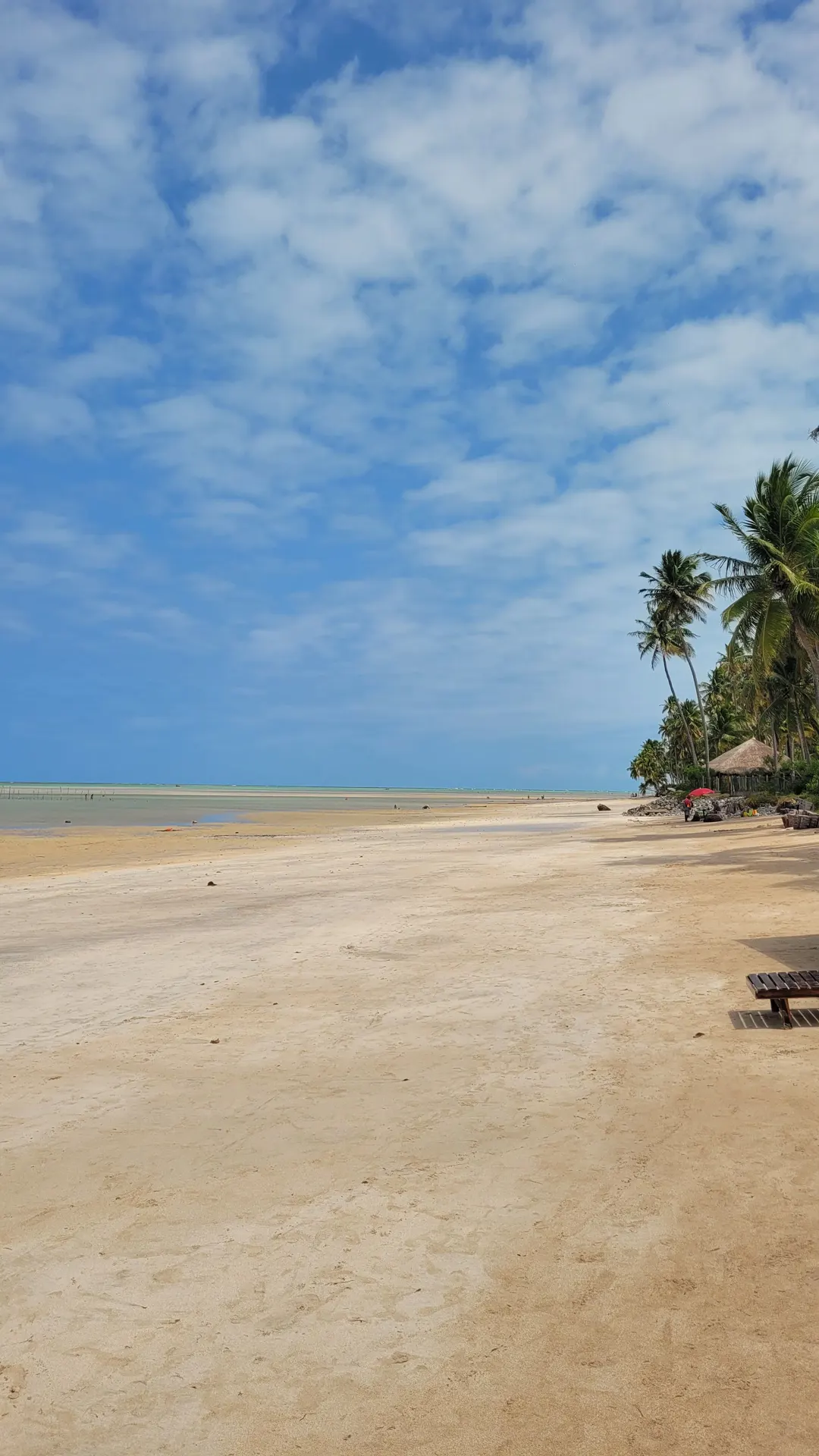 Quiosque Entre Mares na Praia de Ponta de Mangue