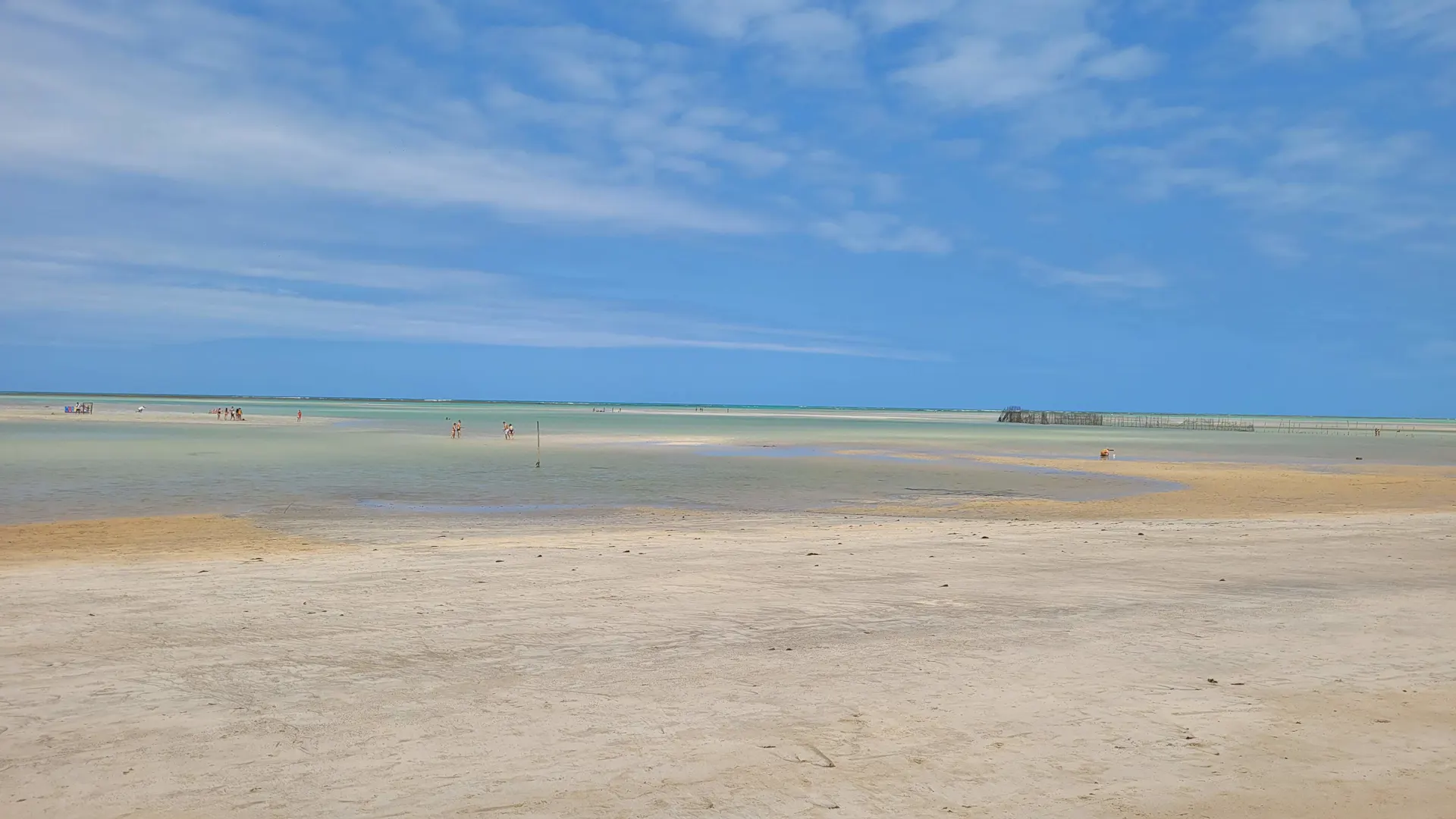 Quiosque Entre Mares na Praia de Ponta de Mangue