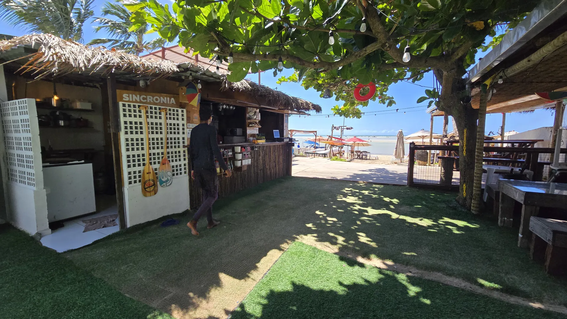 Quiosque Point do Rafa na Praia de Ponta de Mangue