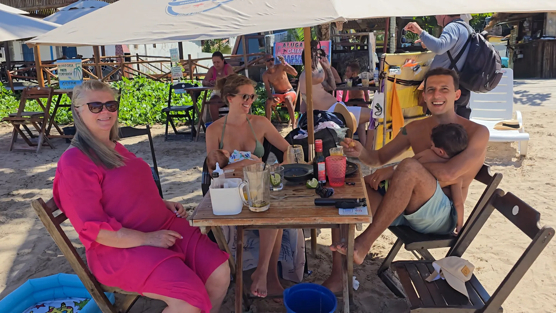 Quiosque Point do Rafa na Praia de Ponta de Mangue