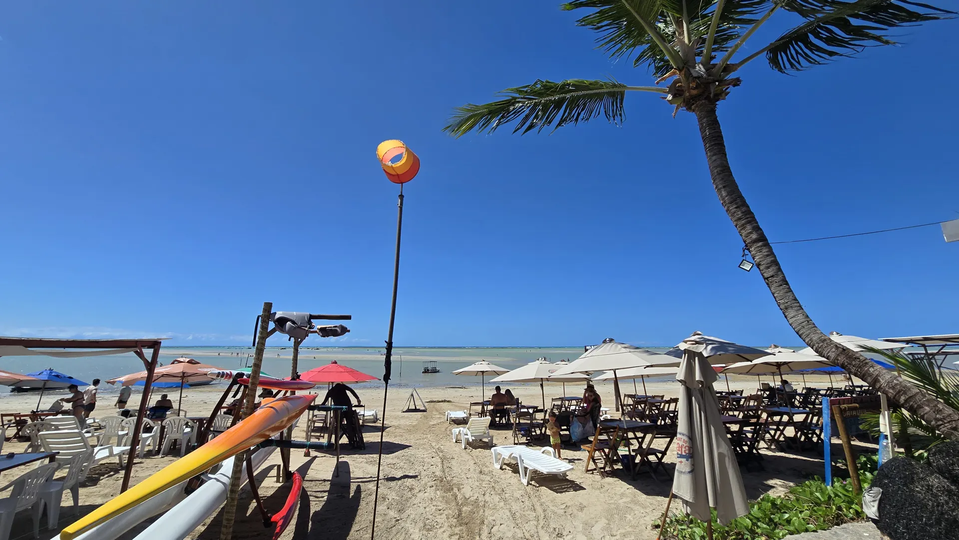 Quiosque Point do Rafa na Praia de Ponta de Mangue