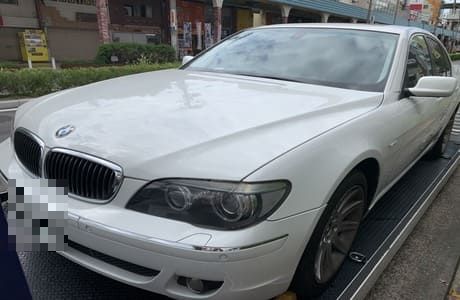 BMW 740(自走可能) 山梨県から新潟県へ陸送