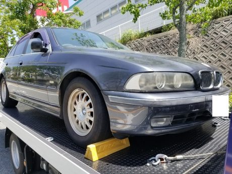 ＢＭＷ 5シリーズ (自走可能) 島根府から大阪府へ陸送