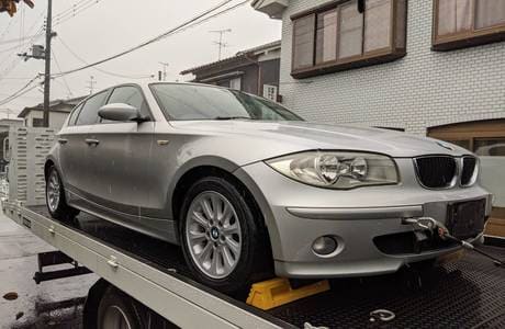 BMW116i(自走可能) 群馬県から岩手県へ陸送